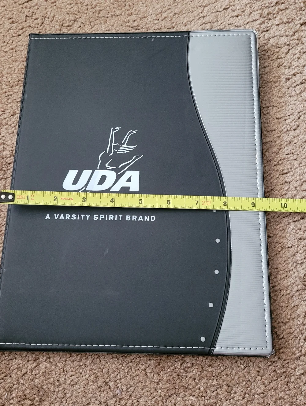 UDA Black & Gray Binder Folder
